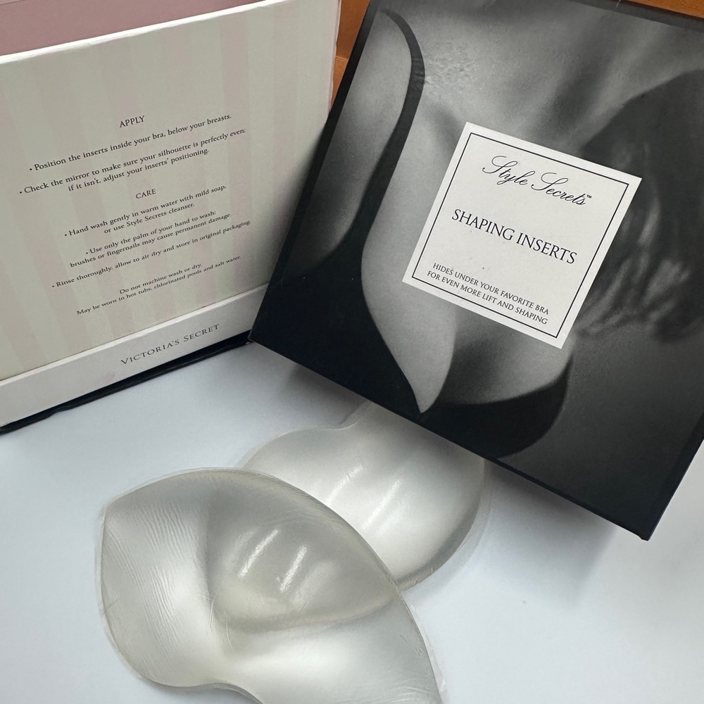 Victoria's Secret Style Secrets Shaping Inserts 1 set only Unworn